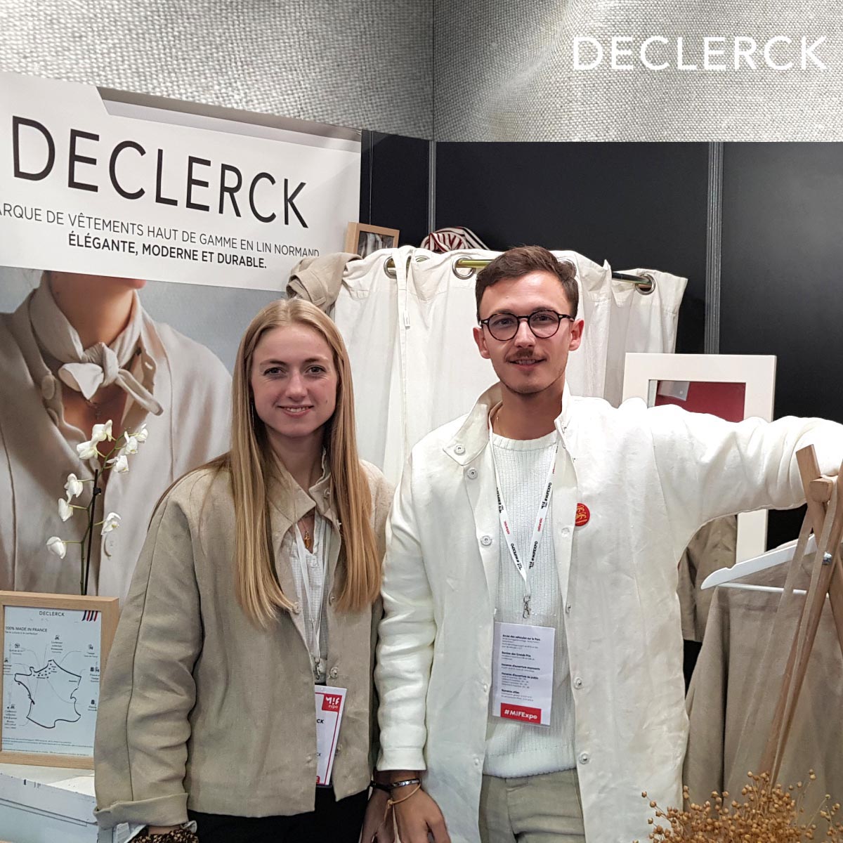 Declerck - vêtements en lin fabriqués en France